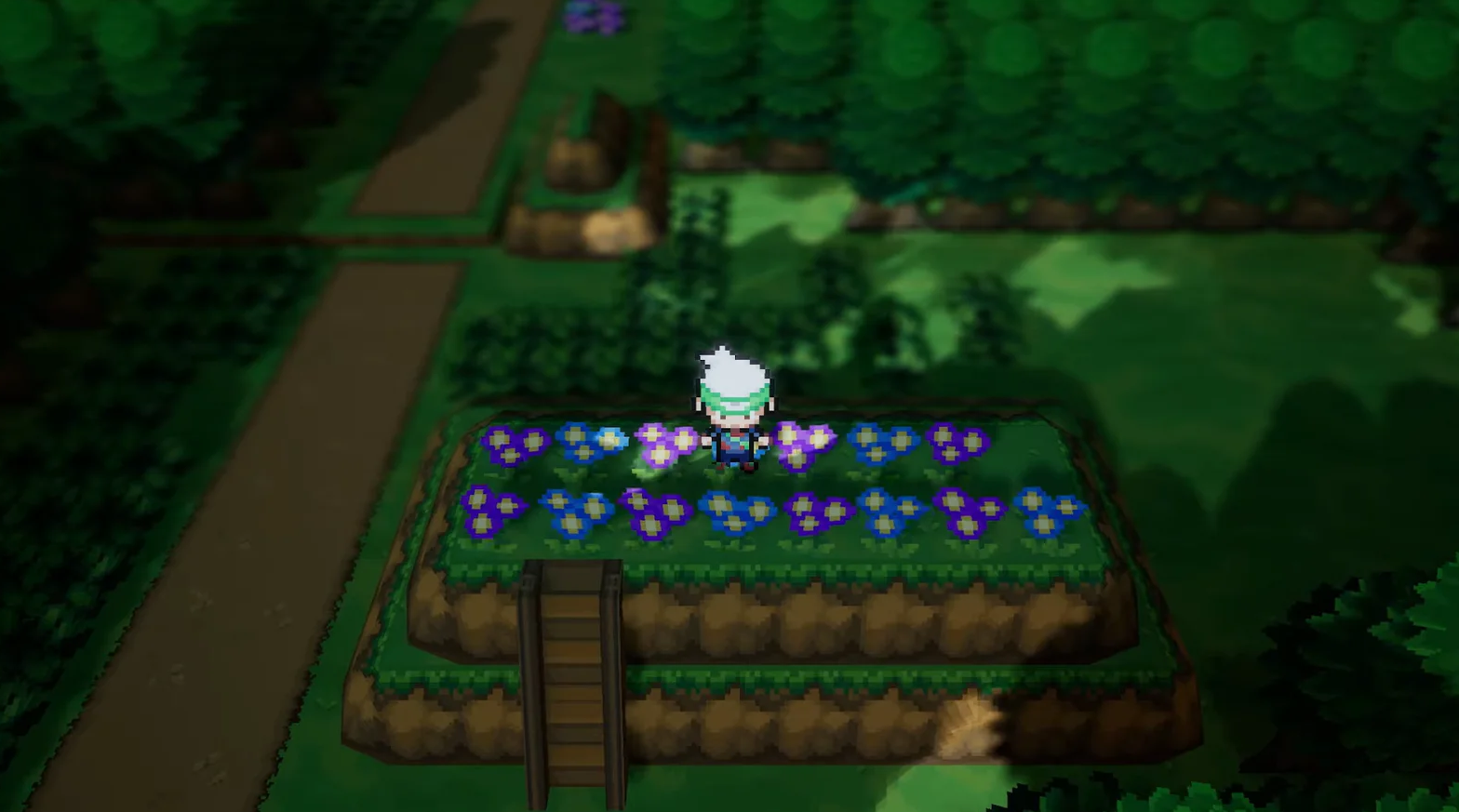 Stunning HD 2D visuals in Gamma Emerald gameplay